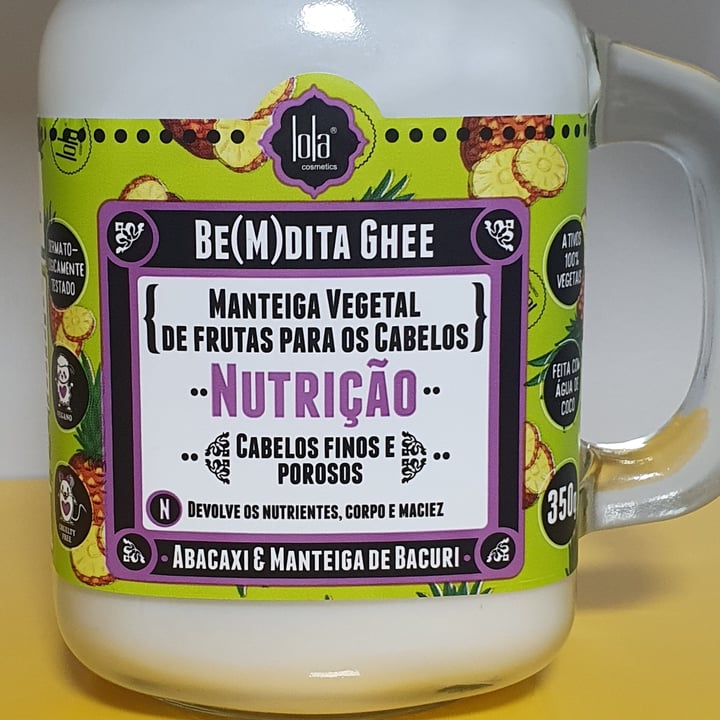 review photo of Lola Cosmetics Be(m)dita Ghee Nutrição shared by @anacarrijo on 21 Sep 2021 - review