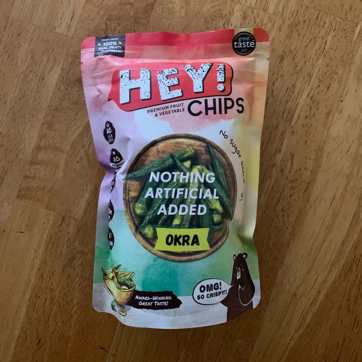 photo of Hey Chips Okra chips shared by @nonya on  18 Sep 2022 - review
