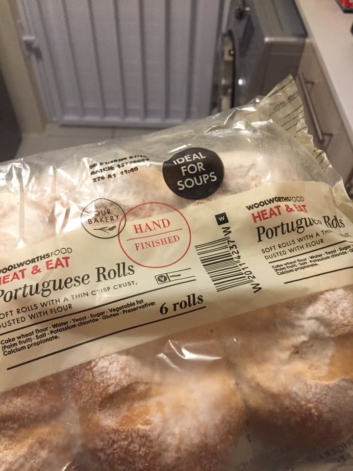 photo of Woolworths Food Portuguese Rolls shared by @taz on  05 Nov 2019 - review