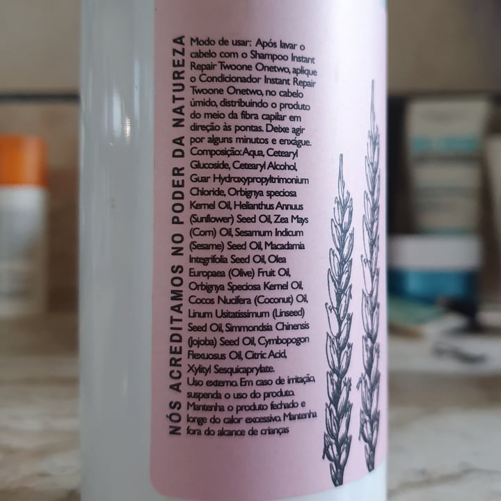 review photo of Twoone Onetwo Condicionador Nutritivo shared by @analarissima on 10 May 2022 - review