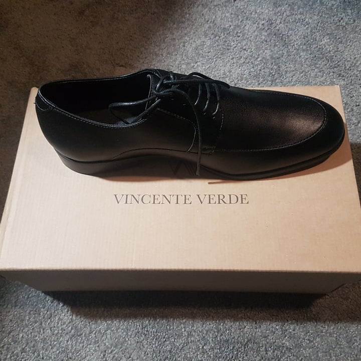 photo of Vincente Verde 'Vernazza' Vegan Leather Oxford - Black shared by @rykketystykks on  10 Sep 2022 - review