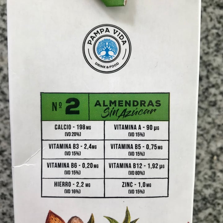 review photo of Pampa Vida Leche de Almendras Sin Azúcar shared by @alegibert on 27 Jul 2021 - review
