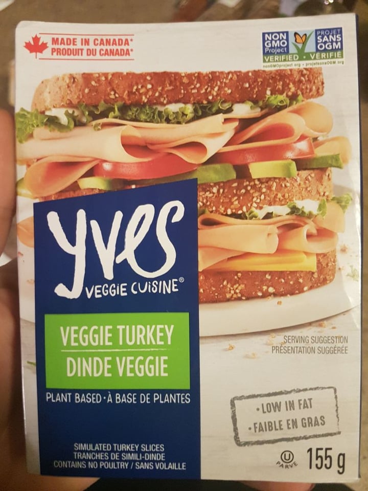photo of Yves Veggie Cuisine Yves Veggie Turkey shared by @houndsandhooligans on  01 Apr 2020 - review