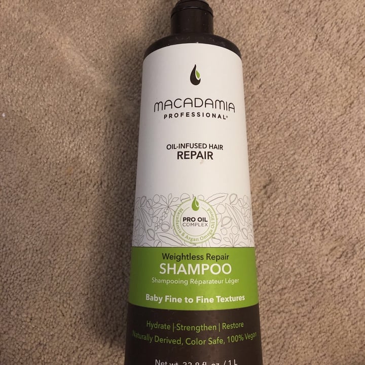 review photo of Macadamia shampoo Macadamia shampoo shared by @azivegan on 29 Jun 2021 - review