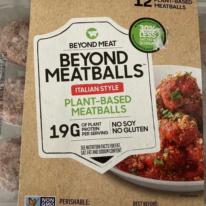 photo of Beyond Meat Beyond Meatballs shared by @lianal627 on  29 May 2022 - review
