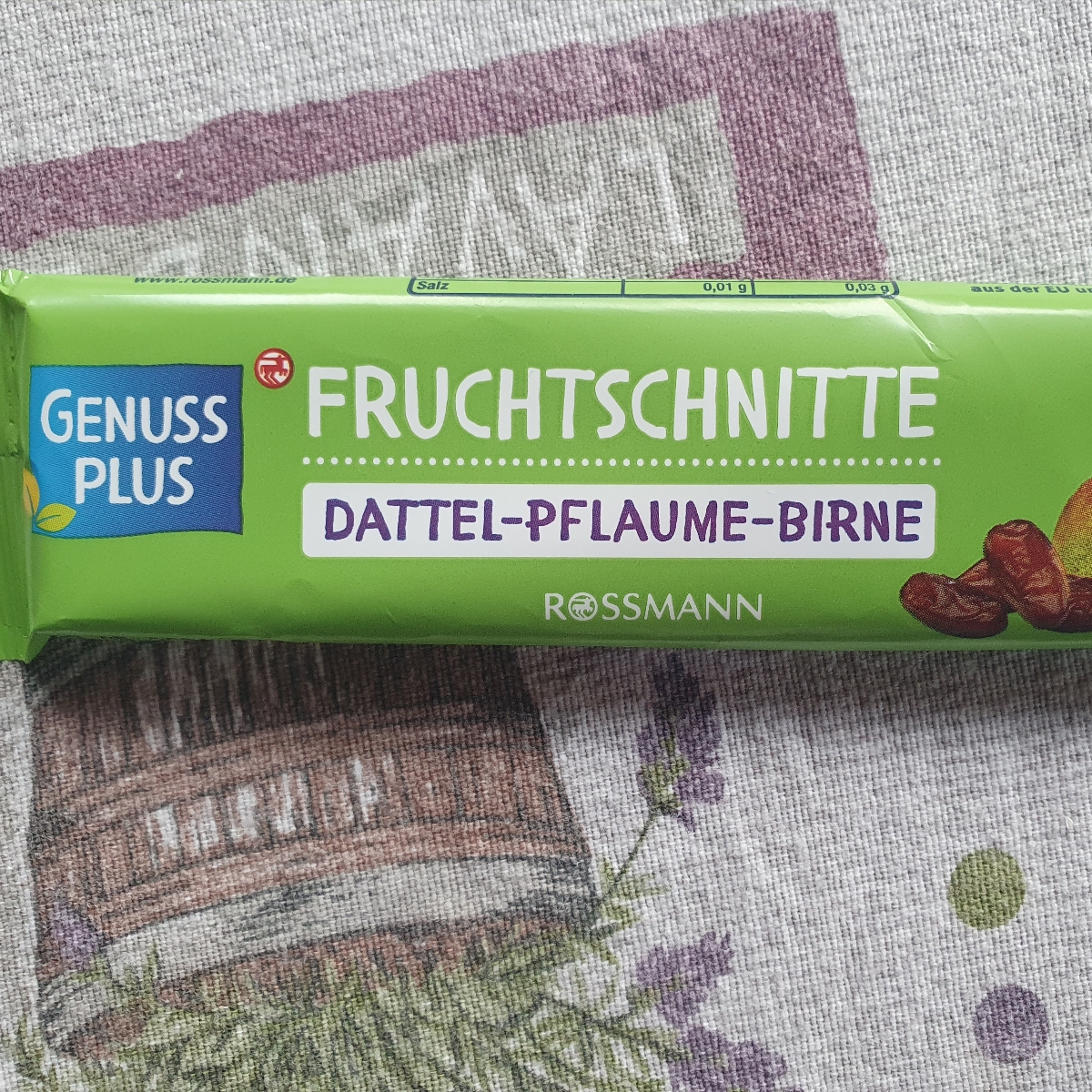 Genuss Plus Fruchtschnitte Dattel-Pflaume-Birne Reviews | abillion