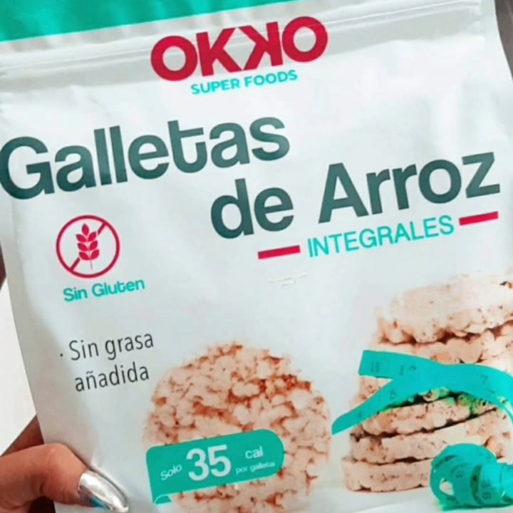 photo of Okko Super Foods Galletas De Arroz shared by @heyyiamjaque on  05 Aug 2020 - review