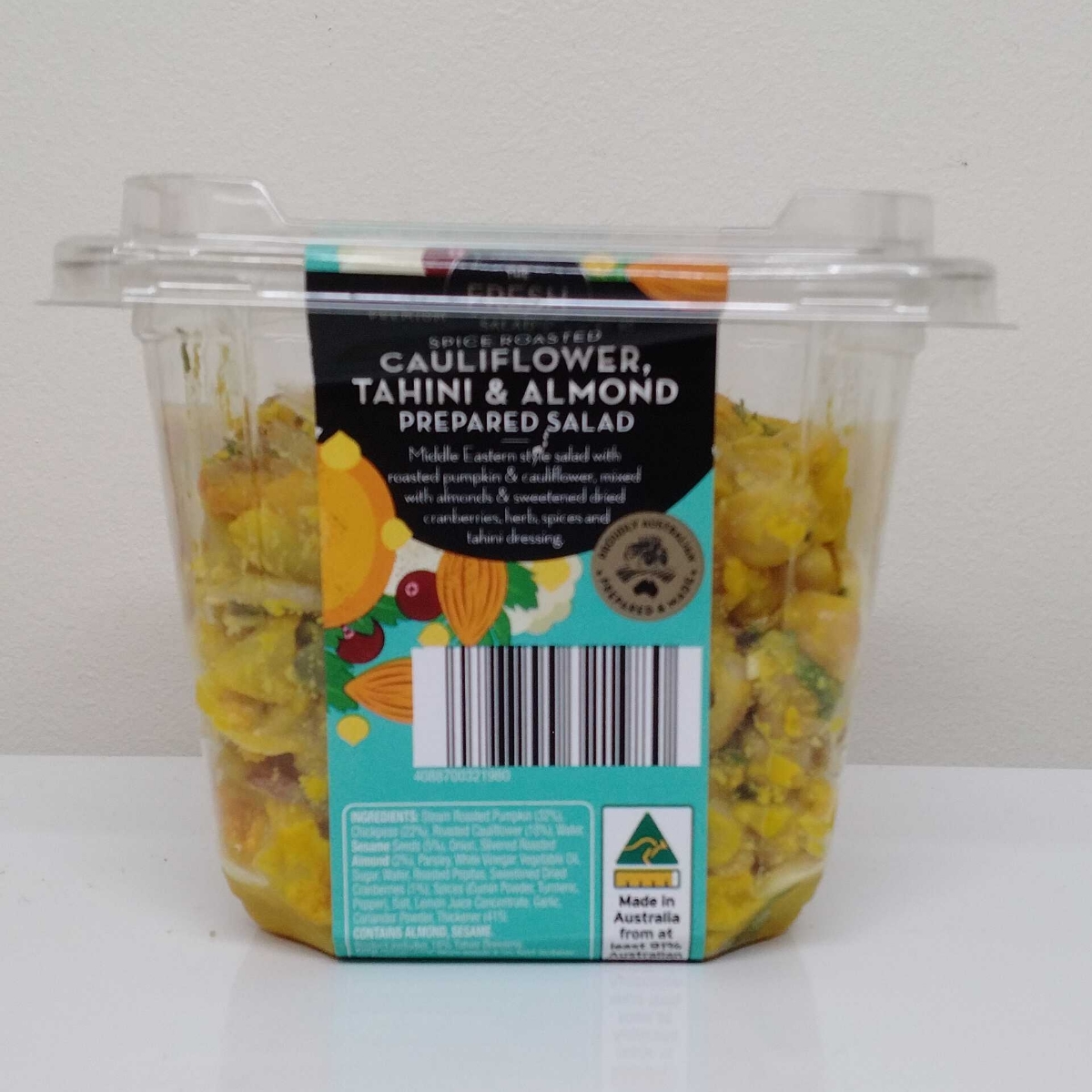 ALDI Cauliflower, Tahini & Almond Prepared Salad Reviews abillion