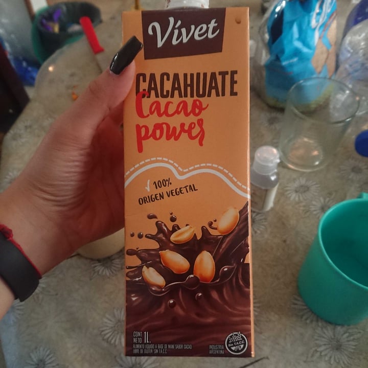 photo of Vívet Leche de Cacahuate Cacao Power 200ml shared by @m4rtii on  20 Feb 2021 - review