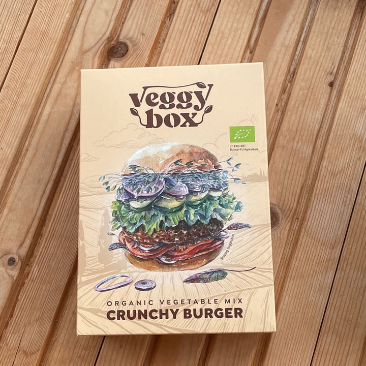 review photo of veggybox crunchy burger shared by @rugile on 02 Jul 2022 - review