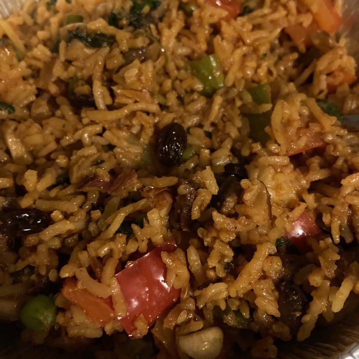 review photo of RAJAs Taste of India Pizza Spinat und Reis Birjani shared by @stefaniefitgreengirl on 27 Oct 2020 - review