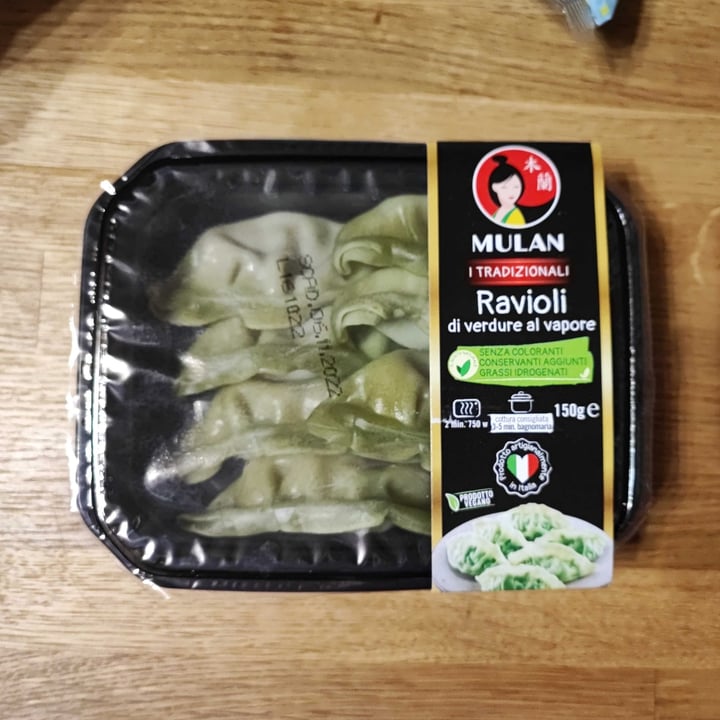 photo of Mulan Ravioli i verdure al vapore shared by @valerycarrie on  31 Oct 2022 - review