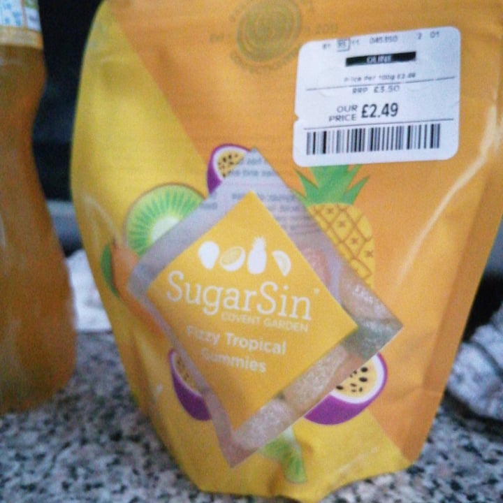 review photo of Sugarsin Fizzy Tropical Gummies shared by @janebee on 23 Jul 2022 - review