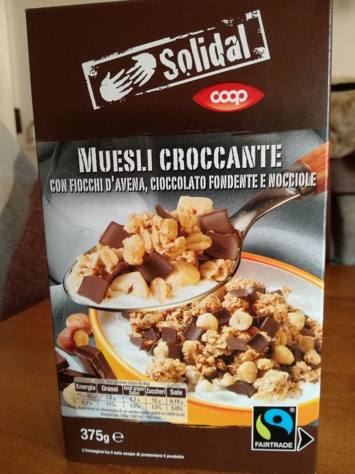 photo of Coop Muesli Solidal shared by @ariannasilvestro on  17 Feb 2020 - review