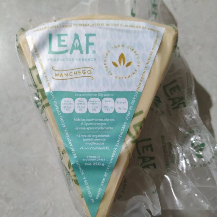 photo of Leaf Queso manchego shared by @sofbeat on  05 Jul 2020 - review