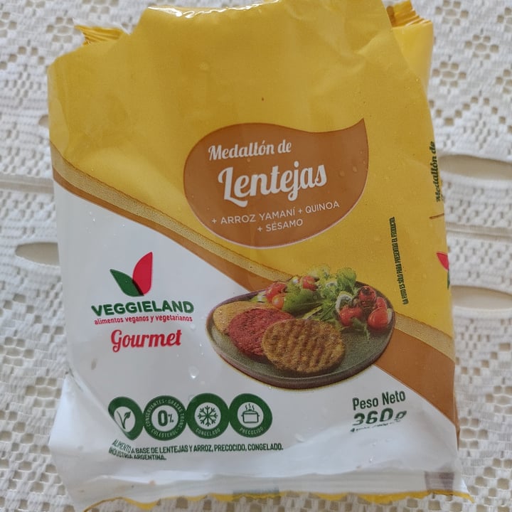 review photo of Veggieland Medallon de lentejas shared by @aldana1997 on 12 Jul 2022 - review