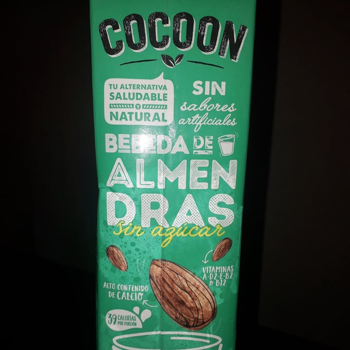 photo of Cocoon Bebida De Almendras Sin Azucar shared by @rochyalmendra on  12 Aug 2021 - review