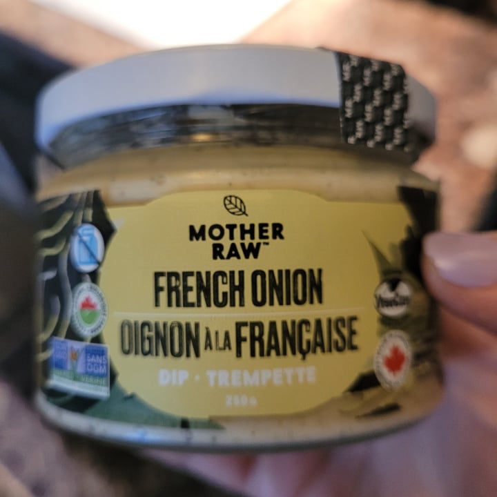 photo of Mother Raw French onion dip shared by @veganinvictoriabc on  13 Jun 2021 - review