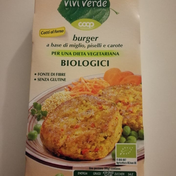 review photo of Vivi Verde Coop Burger di Miglio Piselli e Carote shared by @ross79 on 02 Jan 2022 - review