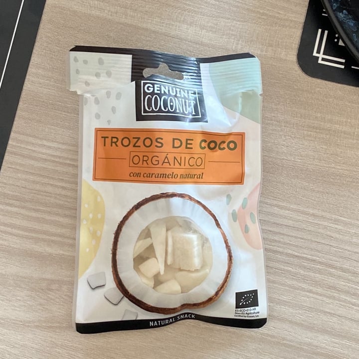 photo of Genuine Coconut Coconut Snack shared by @kevinvegancoach on  18 Jun 2022 - review