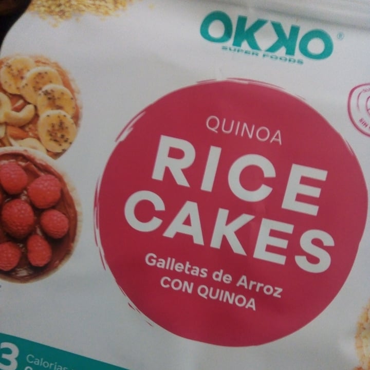 photo of Okko Super Foods Galletas de Arroz con quinoa shared by @amymejiarod on  07 Apr 2022 - review