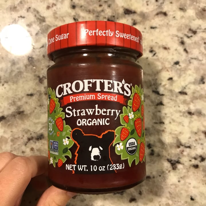 photo of Crofter’s Organic Strawberry Spread shared by @hkircher on  20 Jul 2020 - review