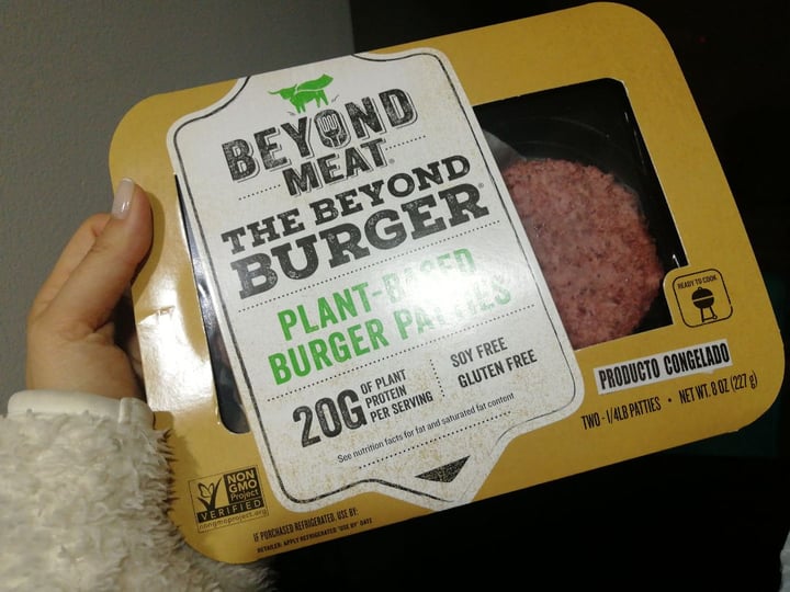 photo of Beyond Meat Beyond Burger Plant-Based Patties shared by @lcamilagomez on  06 Oct 2019 - review