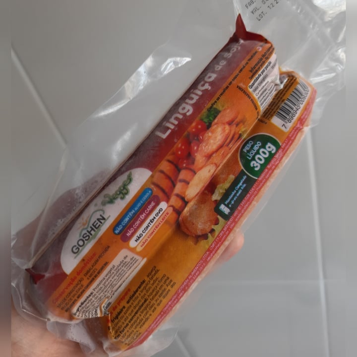 photo of Goshen Linguiça de Soja  shared by @lorenneves on  27 Sep 2022 - review