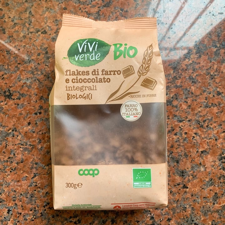 photo of Vivi Verde Coop Flakes di farro e cioccolato shared by @chiaramarchetti on  03 Nov 2022 - review