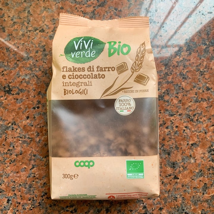 review photo of Vivi Verde Coop Flakes di farro e cioccolato shared by @chiaramarchetti on 03 Nov 2022 - review