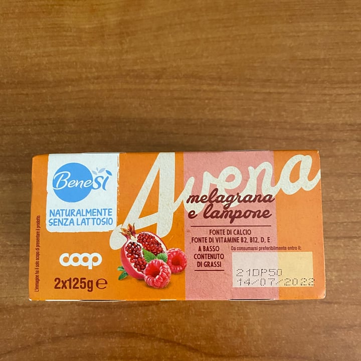 review photo of Bene.Si coop Avena melagrana e lampone shared by @elis04 on 14 Jun 2022 - review
