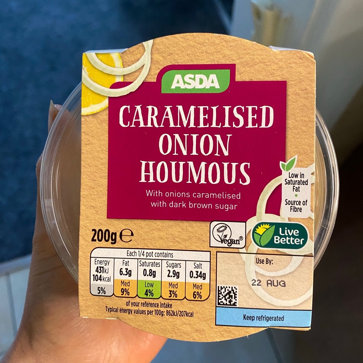ASDA Caramelised Onion Houmous Reviews abillion