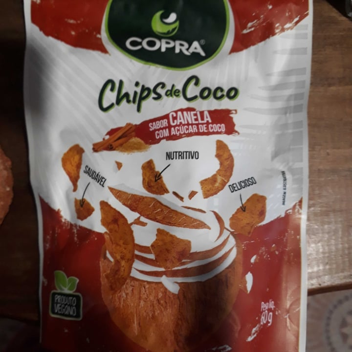 photo of Copra Chips de côco com sabor a Canela shared by @marcialara7 on  15 May 2022 - review