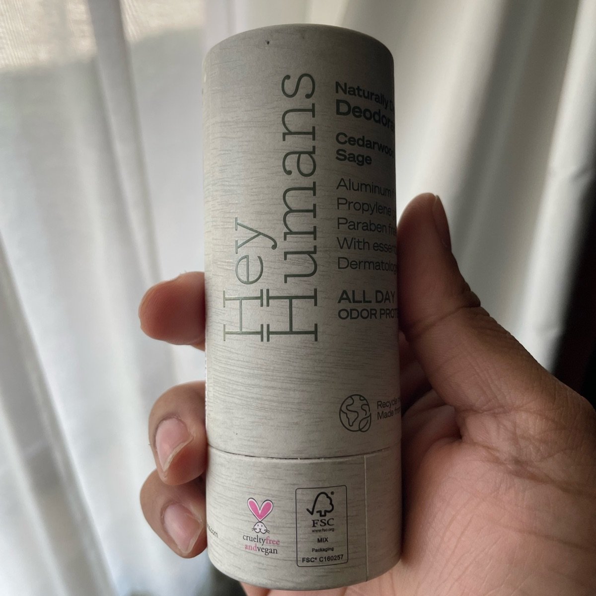 Hey Humans Cedarwood Sage Deodorant Reviews abillion