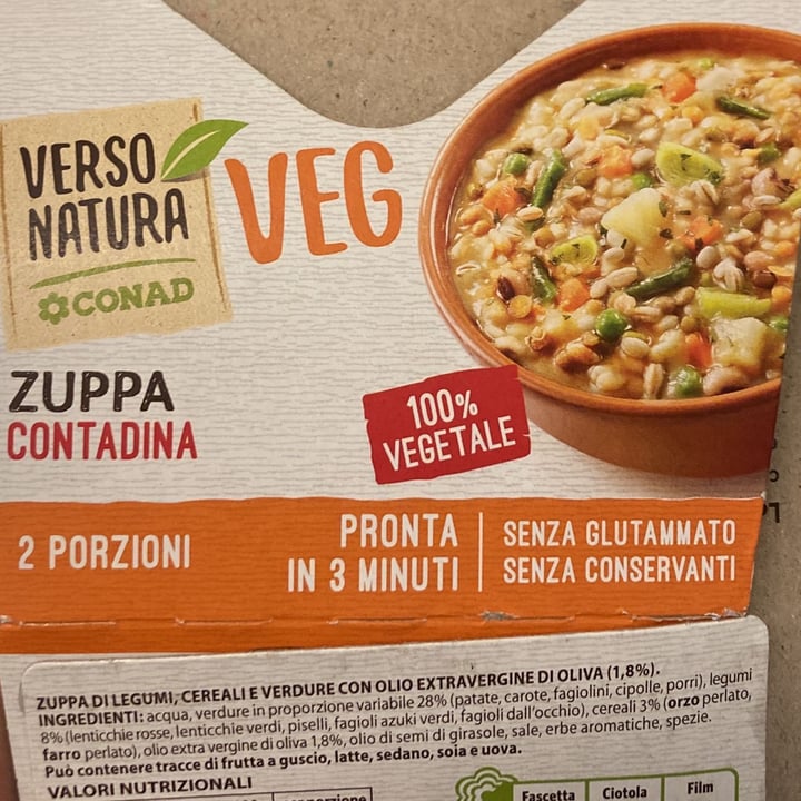 photo of Conad Bio Zuppa contadina shared by @casapapaya on  06 Apr 2022 - review