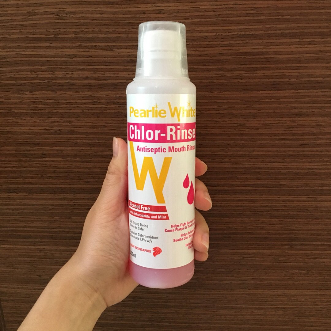 Chlor-Rinse Antiseptic Mouth Wash from Pearly White - Vegan Product ...