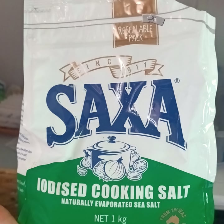 photo of Saxa Iodised cooking salt shared by @melicrep on  12 Mar 2022 - review