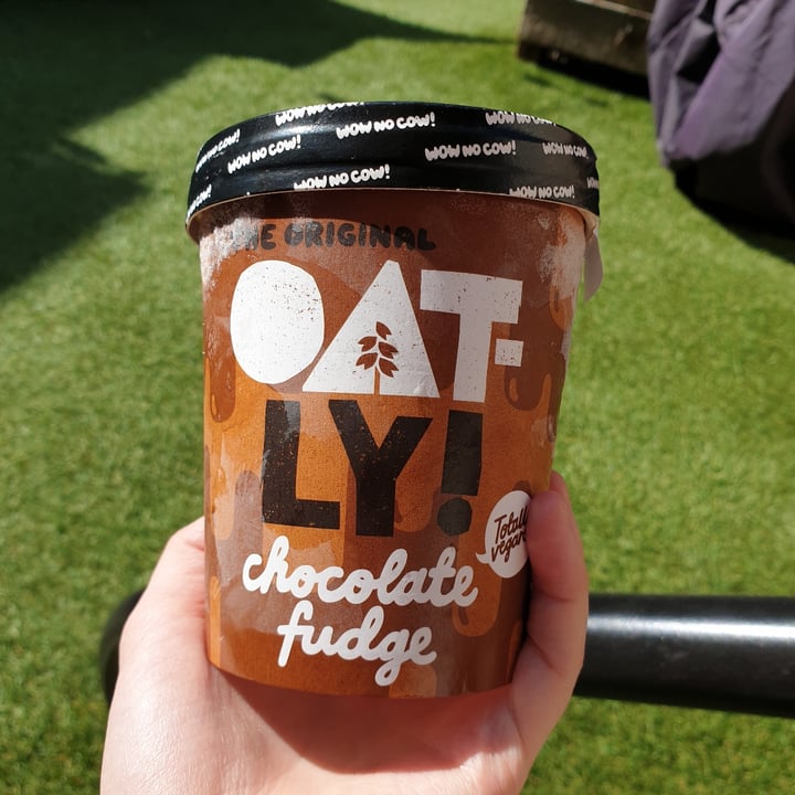 photo of Oatly Chocolate Fudge shared by @lydiahawkins on  27 Apr 2021 - review