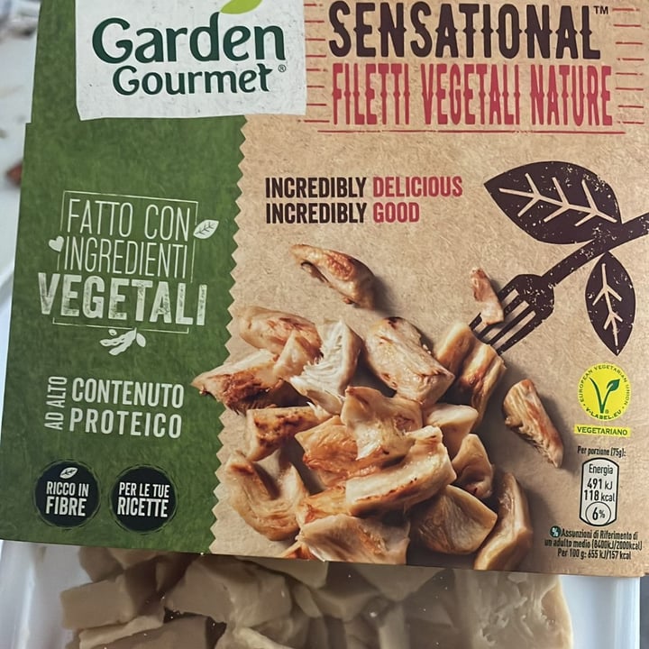 photo of Garden Gourmet Filetti vegetali nature shared by @sardinella on  22 Nov 2022 - review