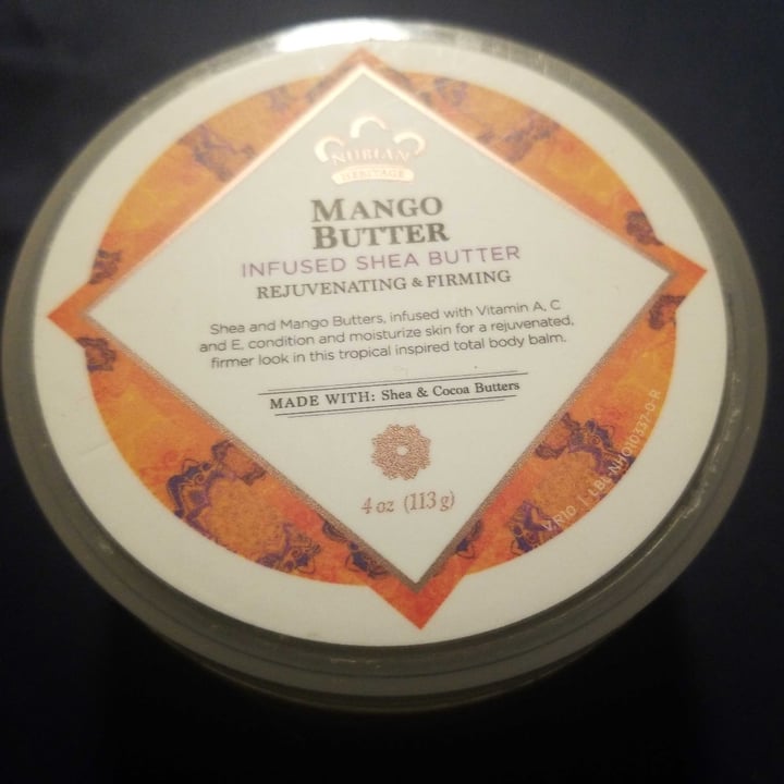 photo of Nubian heritage Mango Butter shared by @phoenixfalling on  14 Jun 2021 - review