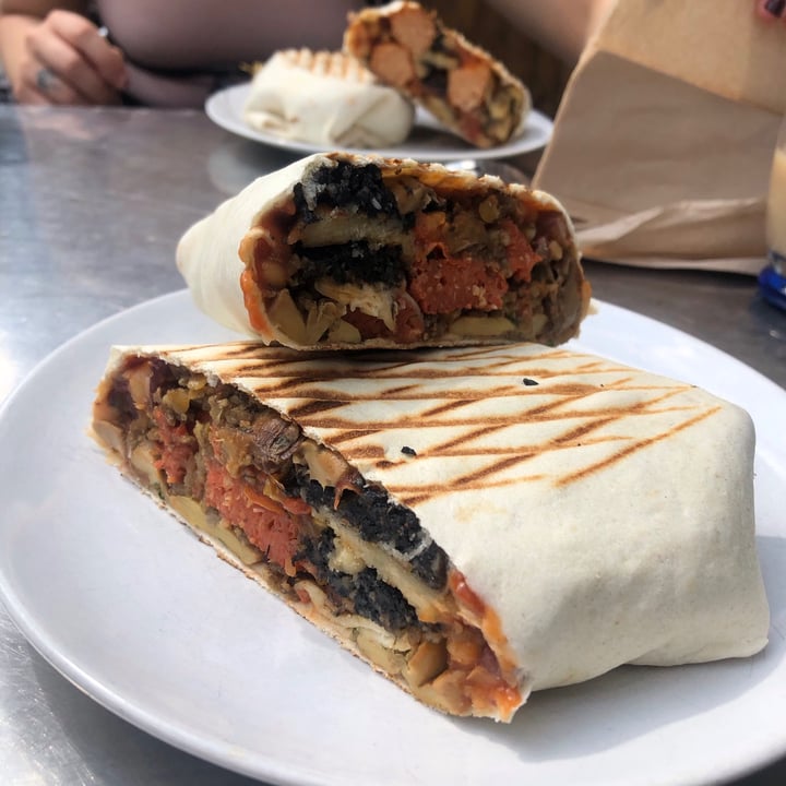 photo of The Glasvegan Breakfast Wrap shared by @brandonthefruit on  05 Jun 2021 - review