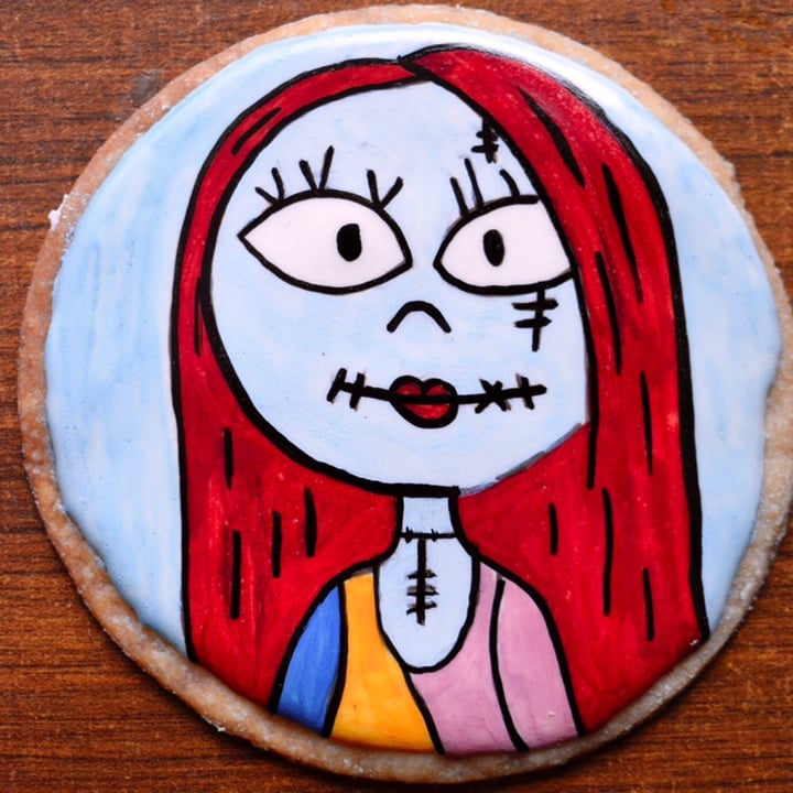 review photo of Veganería Le MUF Galletas personalizadas “The nightmare before Christmas” shared by @luliacs on 12 Oct 2020 - review
