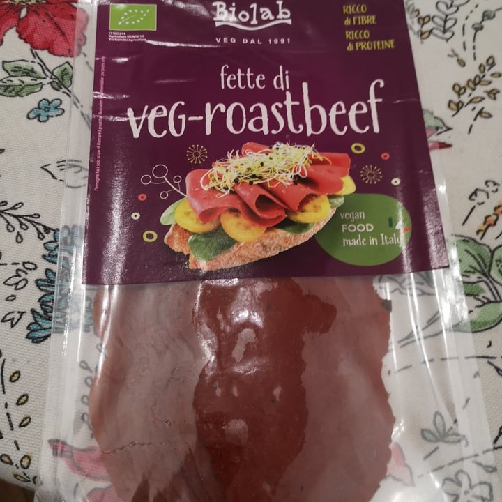 photo of Biolab Affettato vegano Roastbeef shared by @kigeki88 on  12 Oct 2022 - review