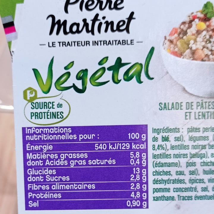 photo of Pierre Martinet Salade de perles de blé à l’échalote shared by @koyott on  16 Oct 2021 - review