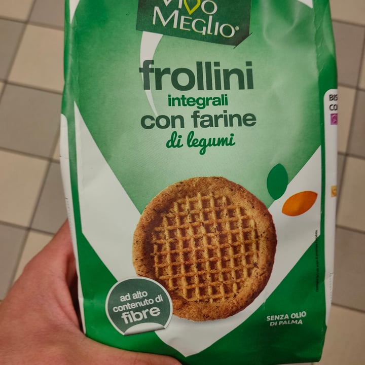 photo of Vivo Meglio Frollini integrali con farine di Legumi shared by @269vegan269 on  06 Apr 2022 - review