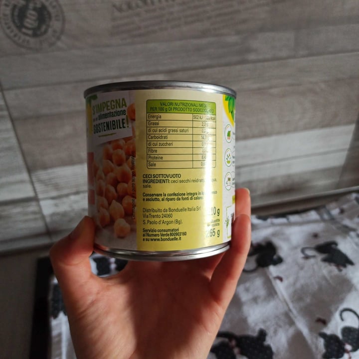 review photo of Bonduelle Ceci al vapore shared by @eleonoracasss on 27 Jun 2022 - review
