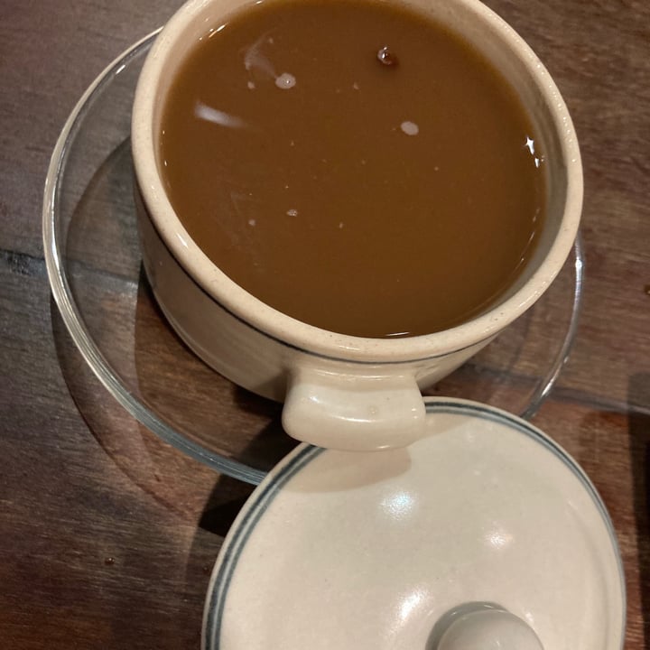 review photo of Here & Now vegetarian restaurant & coffee Red bean soup with black jelly shared by @gggoveggie on 09 Sep 2020 - review
