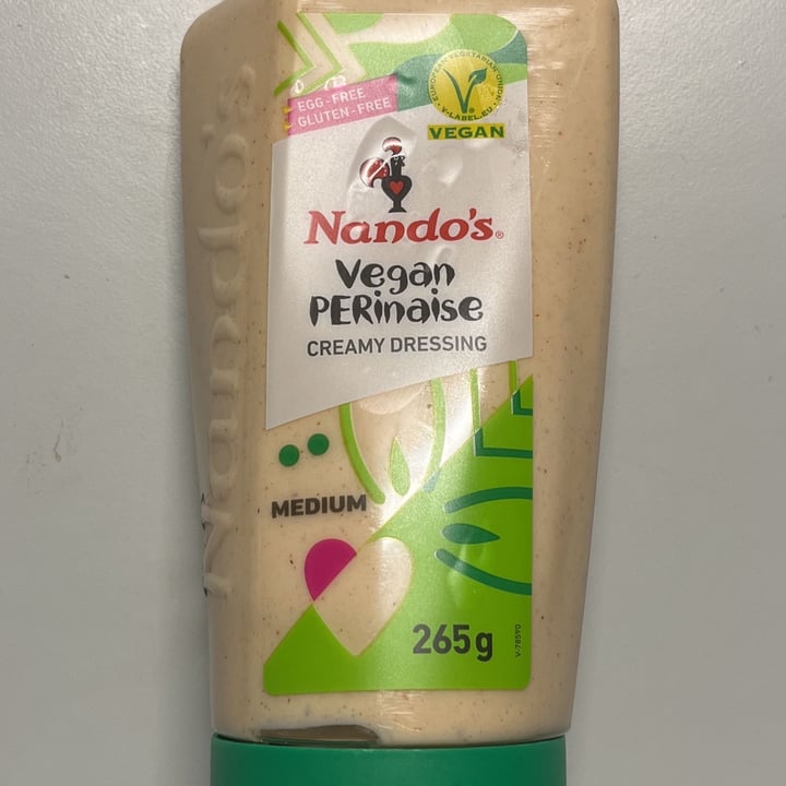 photo of Nando's Vegan Perinaise Creamy Dressing (Medium) shared by @tumimontshosi on  01 Aug 2022 - review