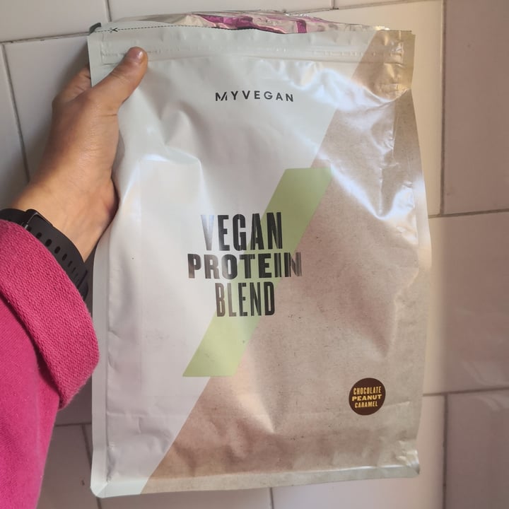 photo of MyProtein Vegan blend chocolate peanut caramel shared by @chinaany on  31 May 2022 - review