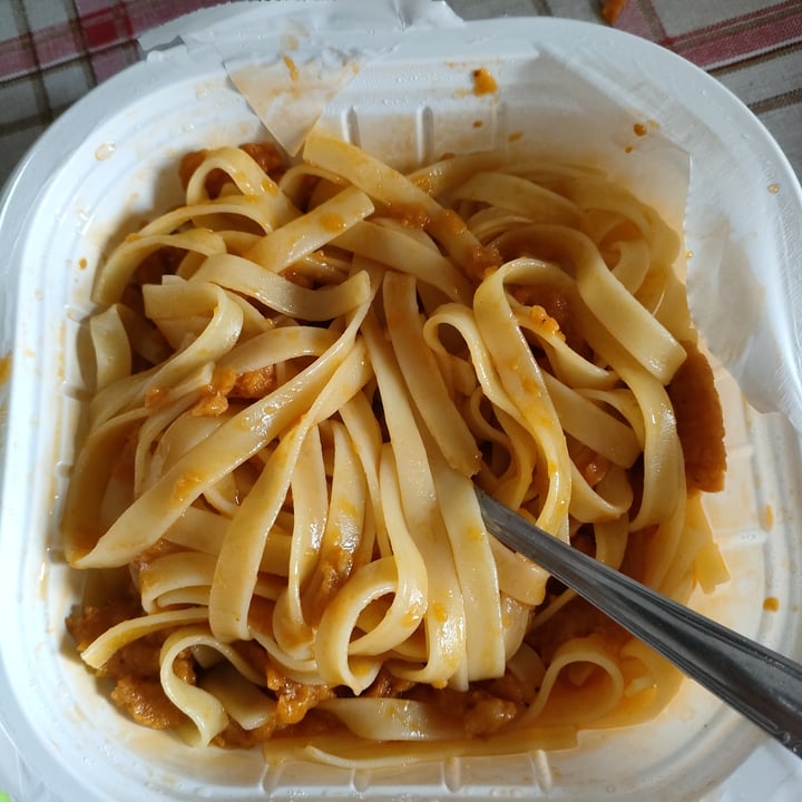 review photo of macckeroni Roma fettuccine al ragu’ di carne vegetale shared by @coccobello on 30 Jul 2022 - review